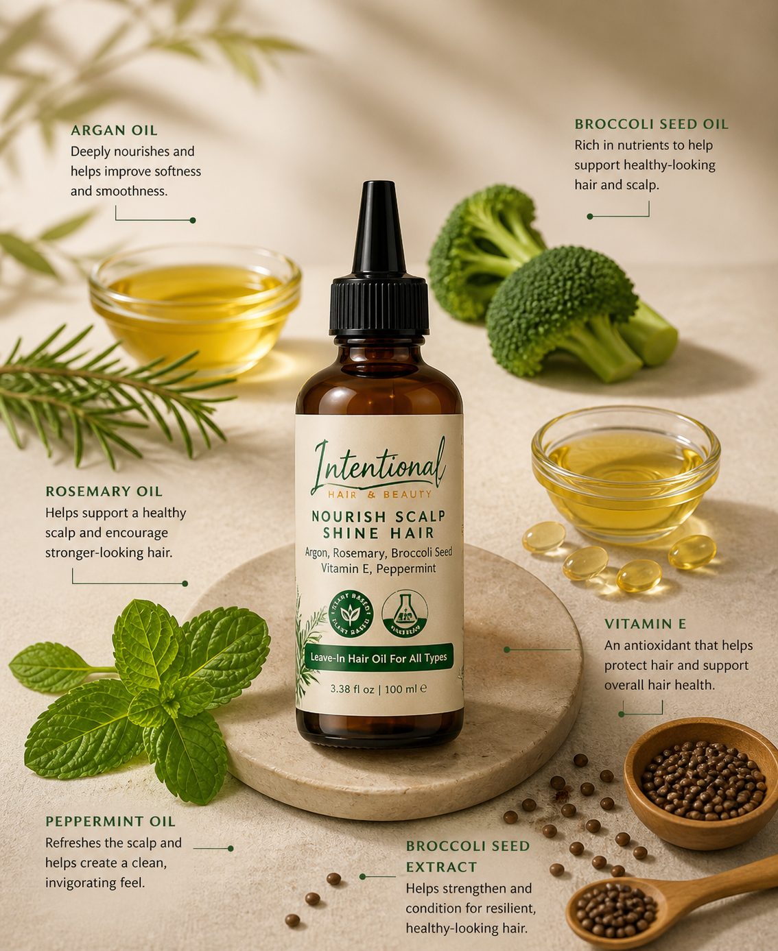 Intentional Hair & Beauty — brand story